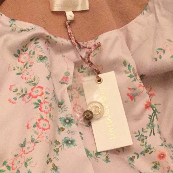 NWT Love Shack Fancy Lula Blazer Rose Stone 10 - Picture 9 of 14